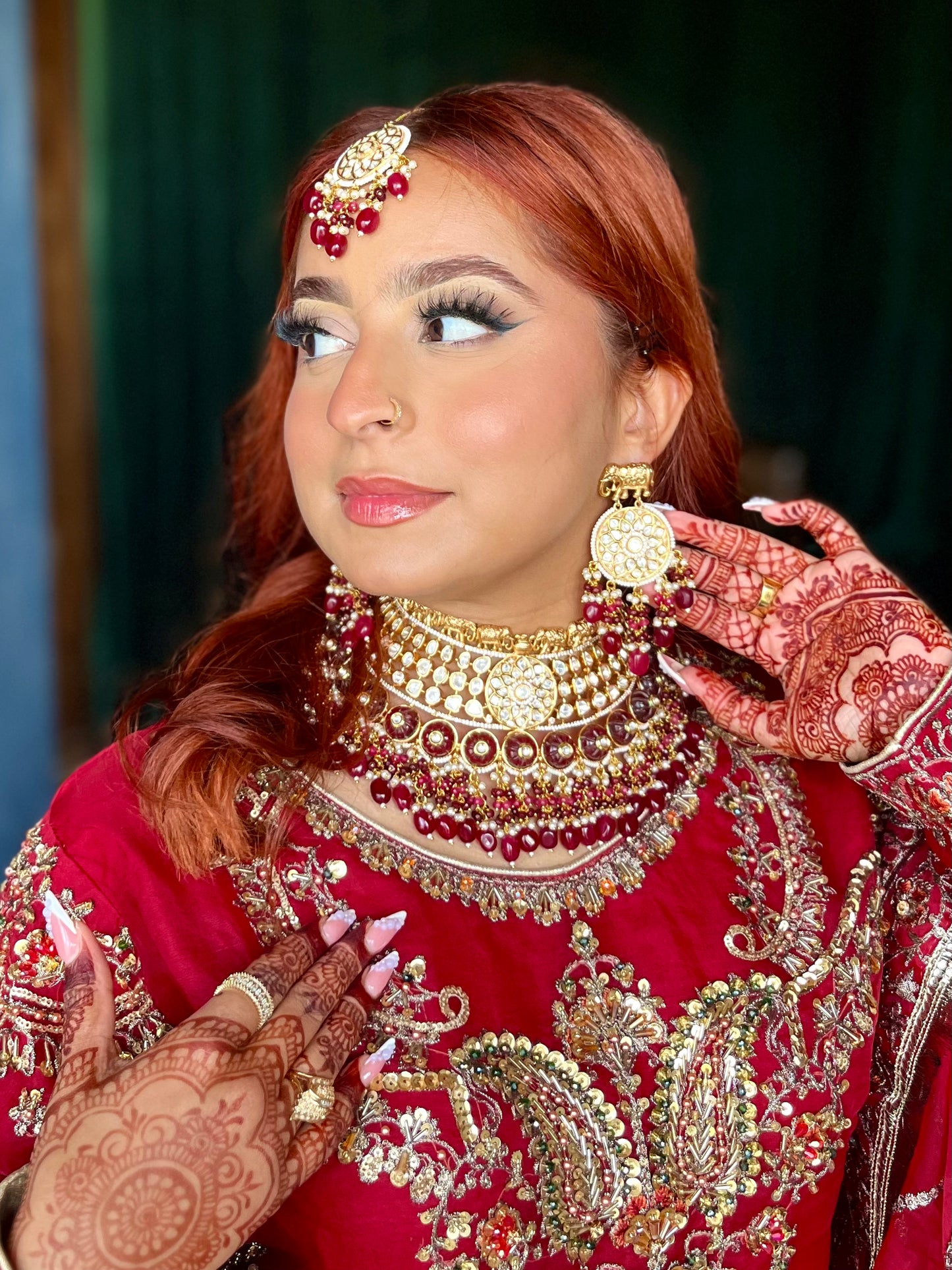 Alina - Bridal choker set