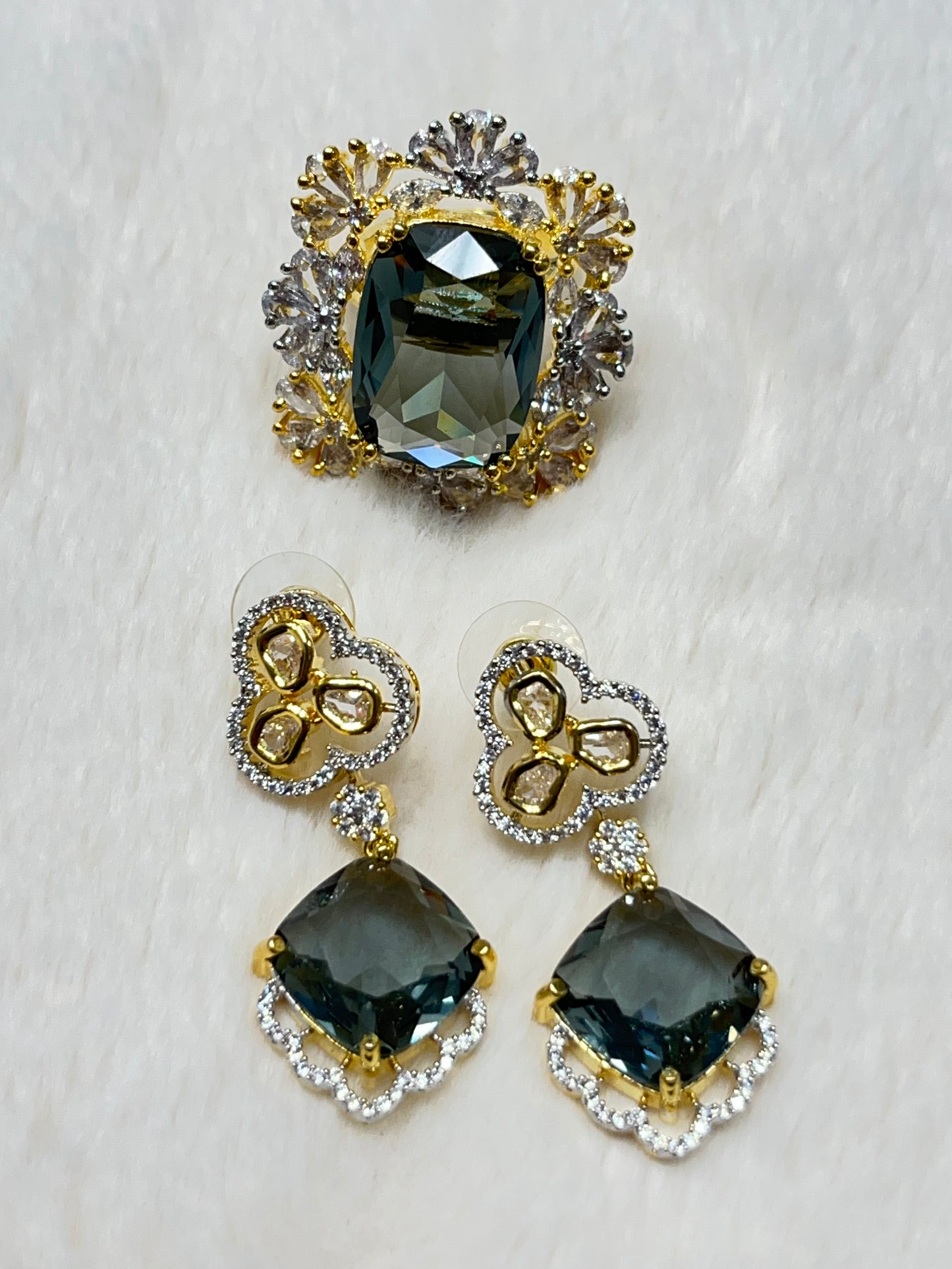 Small Earrings and Ring set